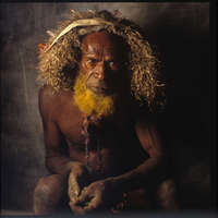New Guinea Tribesman, Mendi, New Guinea