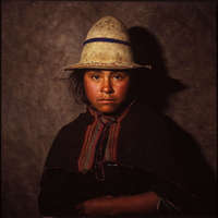 Bolivian Aymara Girl, La Paz, Bolivia