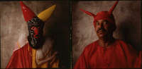 Diablo Men, Carnival from Salvador, Bahia, Brazil